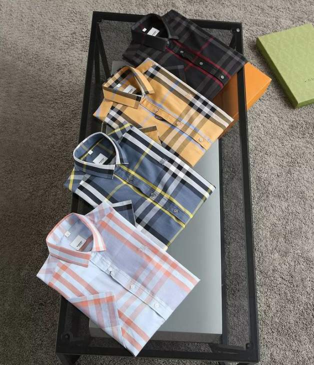 Picture of Burberry Shirts Short _SKUBurberryM-3XL8qx0227961